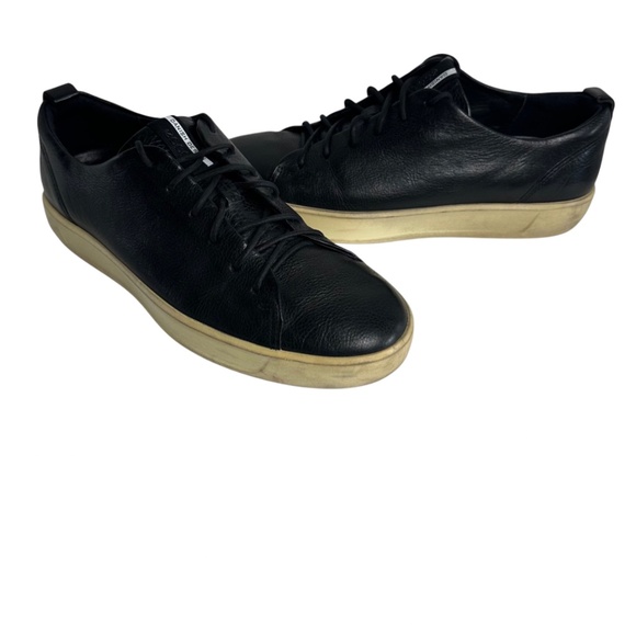 Ecco Danish Design Oxford Shoes Sneakers Mens Sz 45 US 11 / 11.5 Black Leather main image 9